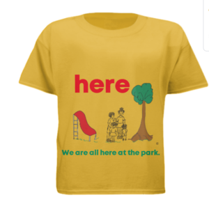 Here in the Park Shirt in Yellow Live Potential