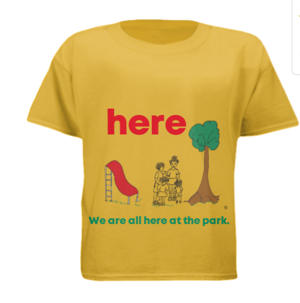 Here in the Park Shirt in Yellow Live Potential